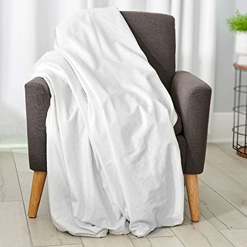 Fall Classic Removable Washable Cover for Tranquility Weighted Blanket 48x72 inches (Ivory)