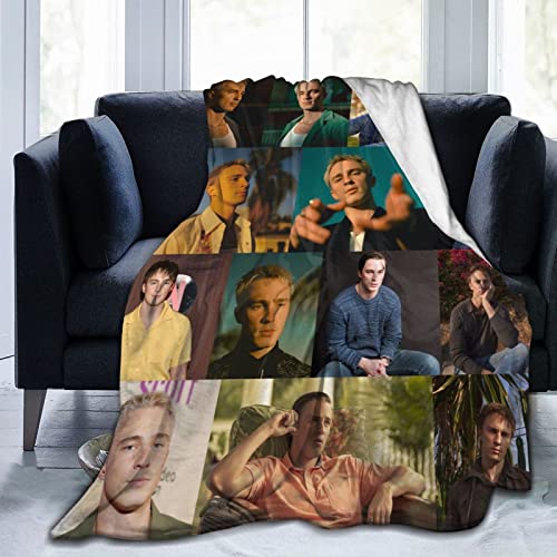 Outer Banks Blanket Super Soft Flannel Throw Drew Starkey Blanket Camping for Bed Sofa Cold Cinema Or Travel 50"X40"