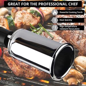 Sondiko Powerful Grill & Cooking Torch L8010, Sous Vide, Propane Kitchen torch, Campfire Starter,  Adjustable Flame Thrower Fire Gun for Steak, BBQ and Baking