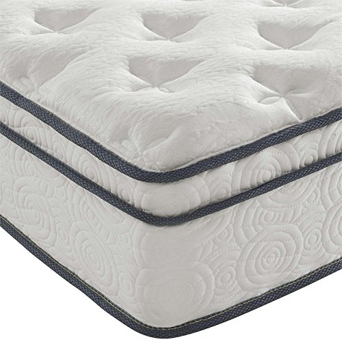 Pemberly Row 10'' H x 60'' W Queen Innerspring Fabric Mattress