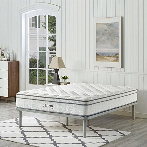 Pemberly Row 10'' H x 60'' W Queen Innerspring Fabric Mattress