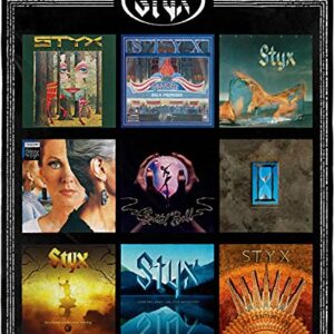 Styx Blanket Album Collection Rock and Roll Music Band Super Soft Fleece Throw Blanket 48" x 60" (122cm x152cm)