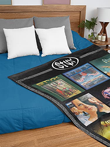 Styx Blanket Album Collection Rock and Roll Music Band Super Soft Fleece Throw Blanket 48" x 60" (122cm x152cm)