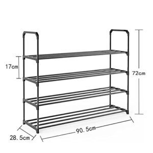 DINGZZ Shoe Shelf Home Put Small Mouth to Store Multi-Layer Shoe Cabinet Dormitory Indoor Good-Looking