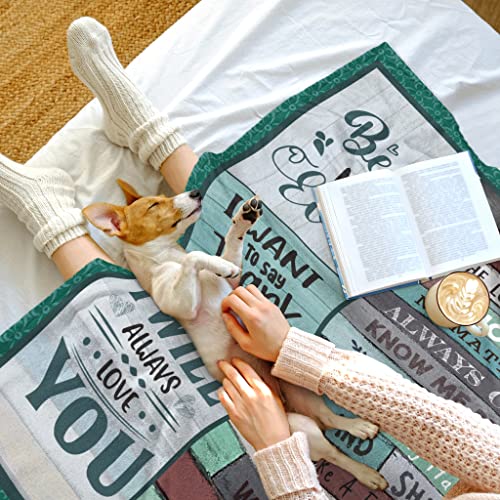 Jnufoju Gifts for Mom - Mothers Day Birthday Gifts for Mom from Daughter - Mom Gifts Throw Blanket 60 x 50 inch - Moms Birthday Gift Ideas - Best Mom Ever Gifts - Gifts for Mom Who Has Everything