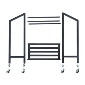 Womio Free Standing 3 Tier Metal Towel Rack,Metal Towel Bathroom Rack 3 Bars