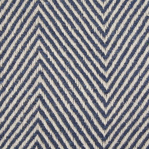 DII Rustic Farmhouse Cotton Chevron Blanket Throw with Fringe for Chair, Couch, Picnic, Camping, Beach, & Everyday Use, 50 x 60 - Urban Chevron French Blue