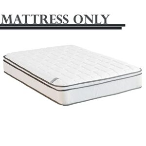 Mattress Comfort, 10-Inch Meduim Plush Eurotop Pillowtop Innerspring Mattress, Full XL