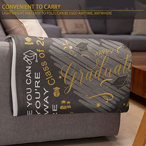 Ruifeihan Graduation Gifts, Graduation Gifts for Her, Graduation Gifts for Him, College Graduation Gifts for Her, 2023 Graduation Gifts, Graduation Gifts 2023 High School Blanket 50" × 60"