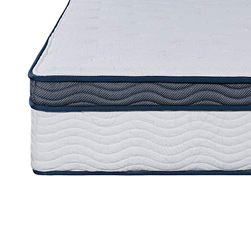 Olee Sleep 12 Inch Euro Top Gel Memory Foam Spring Hybrid Mattress Full, Mid Night, Mattress In a Box, King