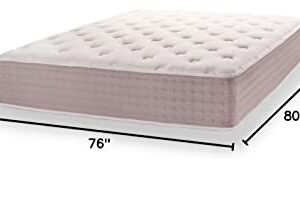 Eco Terra 11 Inch King Natural Latex Hybrid Mattress | Medium Mattress w/Encased Coil Springs