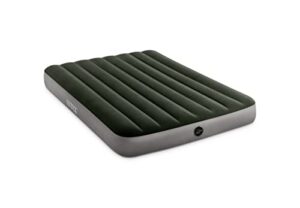intex 64108e dura-beam standard prestige air mattress: full size – 10in bed height – 600lb weight capacity – pump sold separately