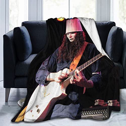 Buckethead Soft and Warm Throw Blanket Ultra-Soft Micro Blanket Plush Bed Couch 50"x40"