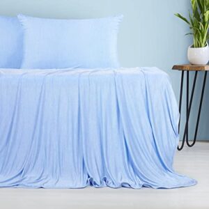 Cooling Blanket, Summer Blanket, Cooling Throw Blanket with Double Sided Cooling Fabric, Cooling Blanket for hot Sleepers Queen Size 87" x 79"