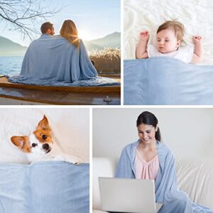 Cooling Blanket, Summer Blanket, Cooling Throw Blanket with Double Sided Cooling Fabric, Cooling Blanket for hot Sleepers Queen Size 87" x 79"