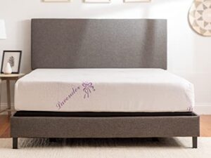 tulo by mattress firm | 10 inch memory foam lavender mattress | pain-reducing pressure relief | queen size