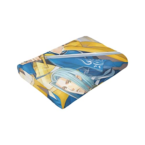 Anime Ascendance of A Bookworm Blanket Ultra Soft Flannel Throw Blanket Warm Bedding Sofa Travel for All Season 50"X40"