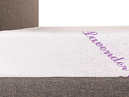 Tulo by Mattress Firm | 8 INCH Memory Foam Lavender Mattress | Medium Comfort | Pain-REDUCING Pressure Relief | Queen Size