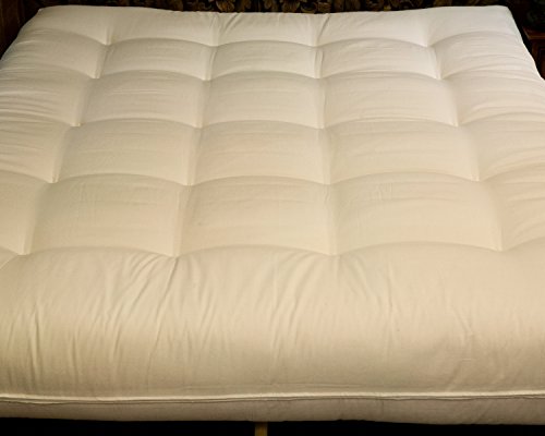 Cotton Cloud Natural Beds and Furniture Pearl Queen Size Bed Mattress