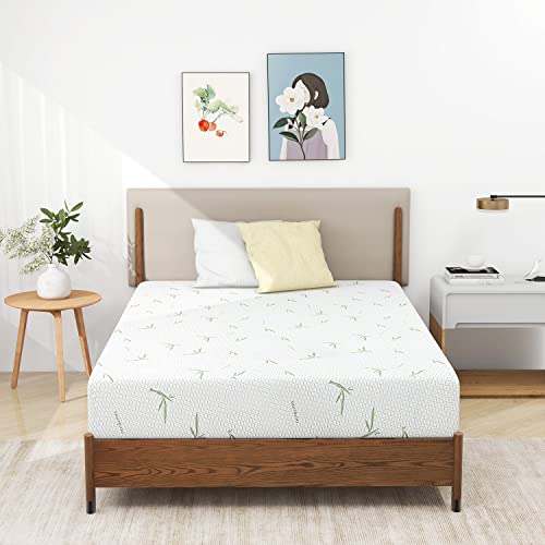 SWISH WEAVERS Full Mattress, 10 inch Full Size Mattresses in a Box Cooling Gel Memory Foam Mattress for Kids Bunk Trundle Bed Daybed Medium Firm