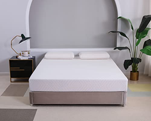 MLILY Green Tea 8" Memory Foam Mattress | Cooling Gel Infused for Cool Sleep | 10 Year Warranty | CertiPUR-US Certified | Bed in Box | Made 100% in USA | Medium Firm | Full Size,GRNTEA8-F