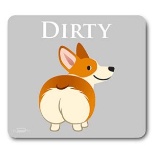 Dog Butt Funny Clean Dirty Dishwasher Magnet, Reversible Dish Washer Refrigerator Sign, Funny Corgi Butt, Double Sided Strong Kitchen Flip Indicator, Bonus Universal Magnetic Plate, Animal Magnet