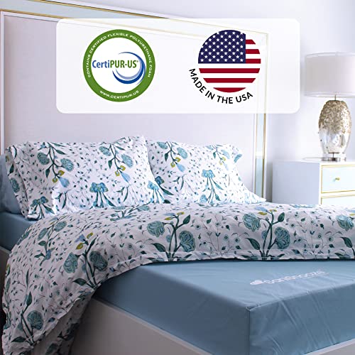 SaniSnooze Sky Mattress Waterproof Bedwetting Incontinence Cooling Mattress, CertiPur-US Certified (Twin)