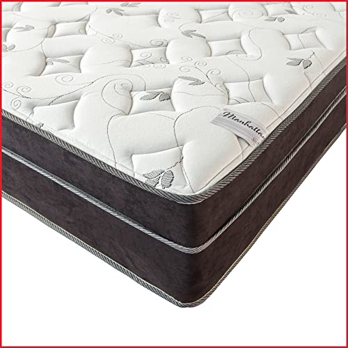 Treaton, 12-Inch Euro Top Firm Foam Encased Mattress/Orthopedic Support for A Restful Night, Twin