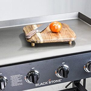 Blackstone 1755 Accessories Premium Quality Grill Board with Legs-Made from Koa Wood-Designed for Top of Griddle or Countertop-Use to Cut and Chop Vegetables or Meat, One Size