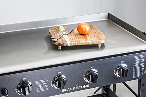Blackstone 1755 Accessories Premium Quality Grill Board with Legs-Made from Koa Wood-Designed for Top of Griddle or Countertop-Use to Cut and Chop Vegetables or Meat, One Size