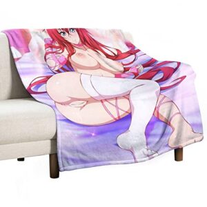 highschool_dxd-013anime blanket super soft throw blanket warm bed blanket for couch sofa living room bedroom