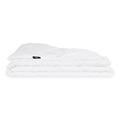 SERTA Power Clean Quilted Soft Waterproof Mattress Pad Protector with 15" Deep Pocket, Twin XL, White