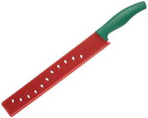 kuhn rikon melon knife, 1, red/green