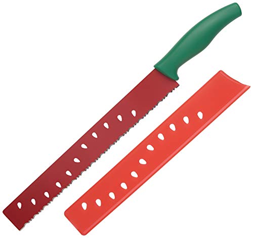 Kuhn Rikon Melon Knife, 1, Red/Green