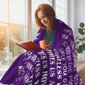 NIAXAYER Gift for Pastors Wife Throw Blanket, A Great Appreciation Gift Idea for Pastors Wives,to Our Pastor's Wife Blanket Gifts 50 * 60in