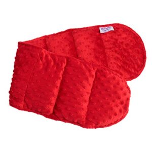 weighted neck and shoulder wrap (red)