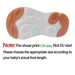 Lykmera Cotton Socks Shoes for Baby Kids Boys Girls Knitted Walking Shoes Children Shoes Breathable Floor Walkers Shoes (Coffee, 26)