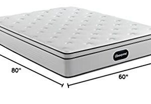 Beautyrest BR800 12 inch Plush Euro Top Mattress, Queen, Mattress Only