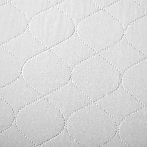 Full Size Mattress Protector Cover Waterproof Quilted Fitted Soft Cotton Mattress Cover Pad Washable Mattress Bed Protector with Elastic Band