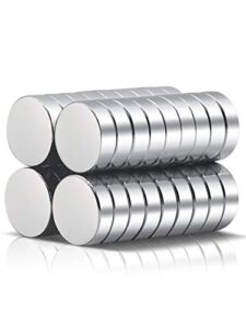 36pcs refrigerator magnets fridge magnet - premium brushed nickel fridge magnets,round magnets,office magnets by a aulife