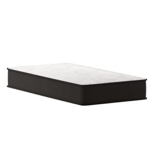 Flash Furniture Dream 10 Inch Hybrid Mattress, Twin Size High Density Foam and Innerspring Mattress in a Box, CertiPur-US Certified Foam