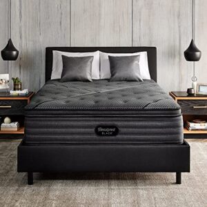 beautyrest black l-class 14.5” plush pillow top queen mattress, cooling technology, supportive, certipur-us, 100-night sleep trial, 10-year limited warranty