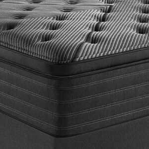 Beautyrest Black L-Class 14.5” Plush Pillow Top Queen Mattress, Cooling Technology, Supportive, CertiPUR-US, 100-Night Sleep Trial, 10-Year Limited Warranty