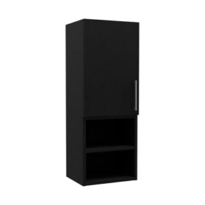 Cairo Medicine Single Door Cabinet, Two External Shelves, Two Interior Shelves