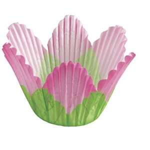 Wilton BAKECUPS 24CT, STD, Pink Petal