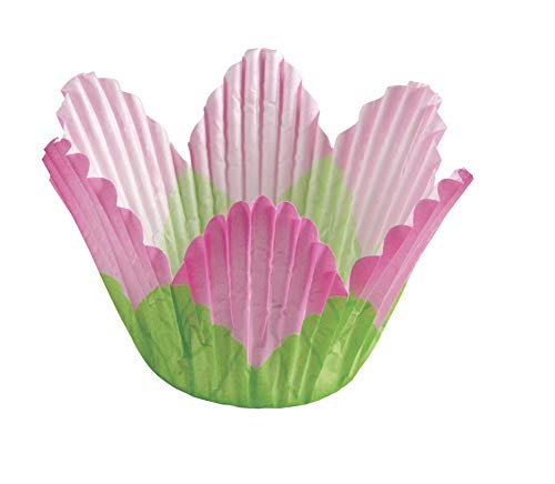 Wilton BAKECUPS 24CT, STD, Pink Petal