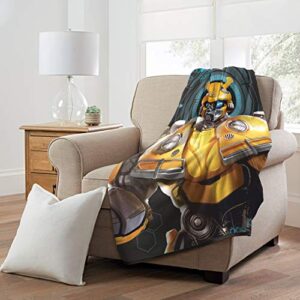 Hasbro's Transformers, "Be Alert" Micro Raschel Throw Blanket, 46" x 60", Multi Color