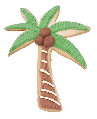 Summer Beach Cookie Cutter 3-Pc Set Made in USA by Ann Clark, Flip Flop, Sunglasses, Palm Tree
