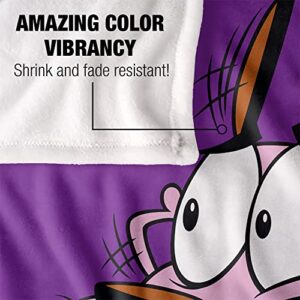 Courage The Cowardly Dog Blanket, 50"x60", Season 3 Cover Silky Touch Super Soft Throw Blanket