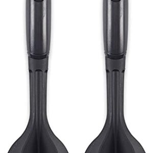 GoodCook High-Temp Nylon 5-Blade Head 10" Hamburger Ground Meat Choppers Pack of 2, Black